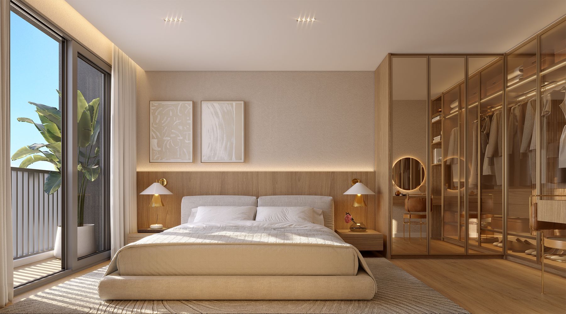 4 quartos Cobertura Linear &ndash; suíte